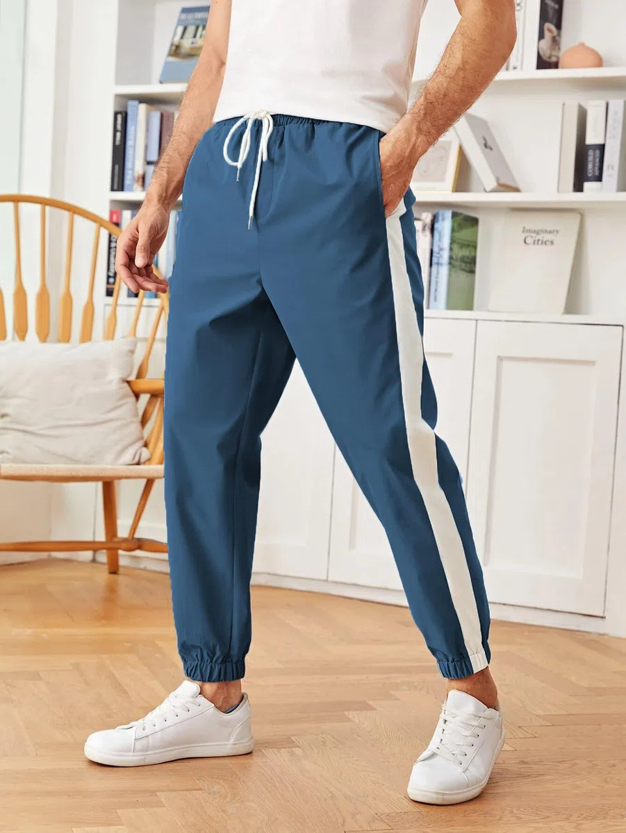 Lymio Pantalón de chándal de tiro medio para hombre