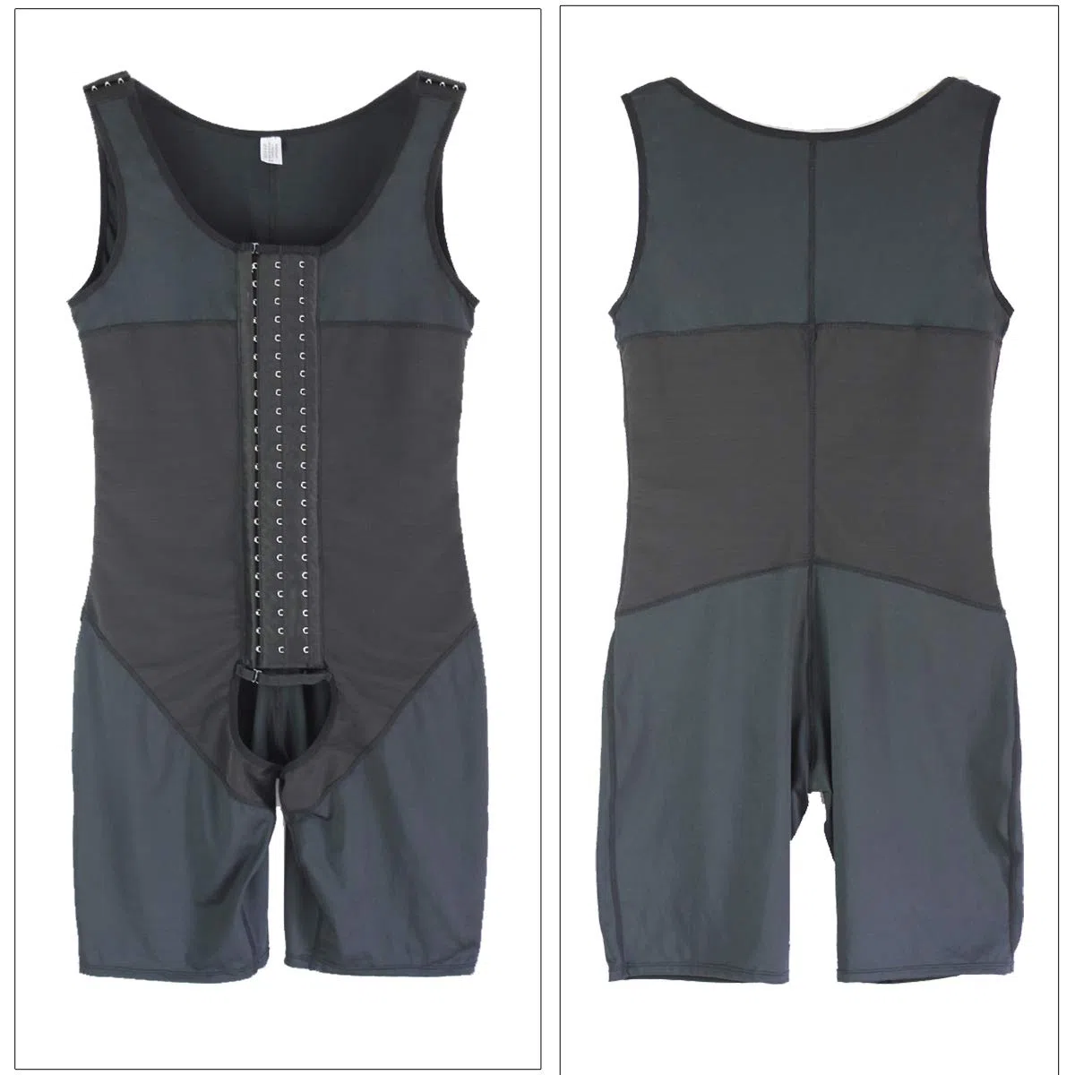 AIEOE Shapewear Body Shaper - Camiseta interior de compresión para hombre