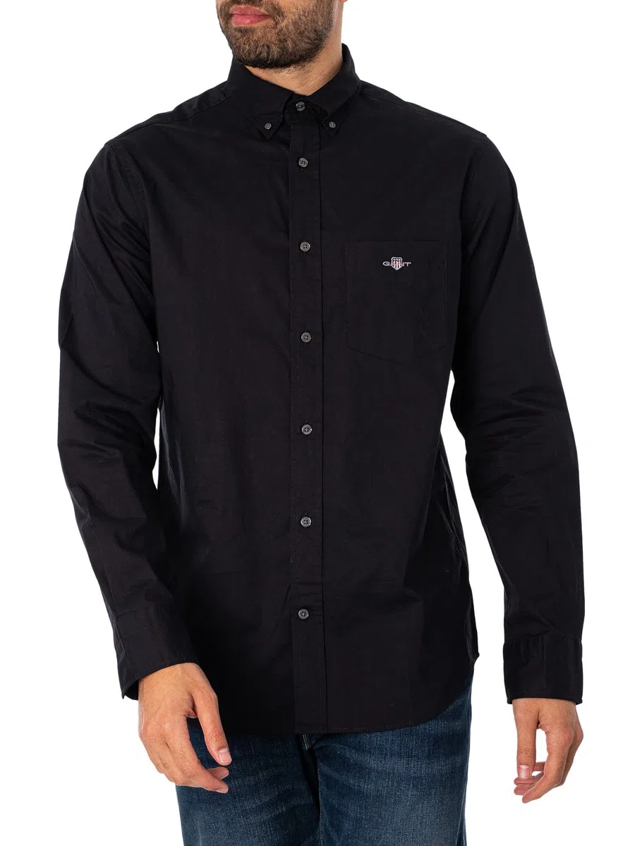 GANT Reg Poplin Shirt Camisa de Vestir Hombre