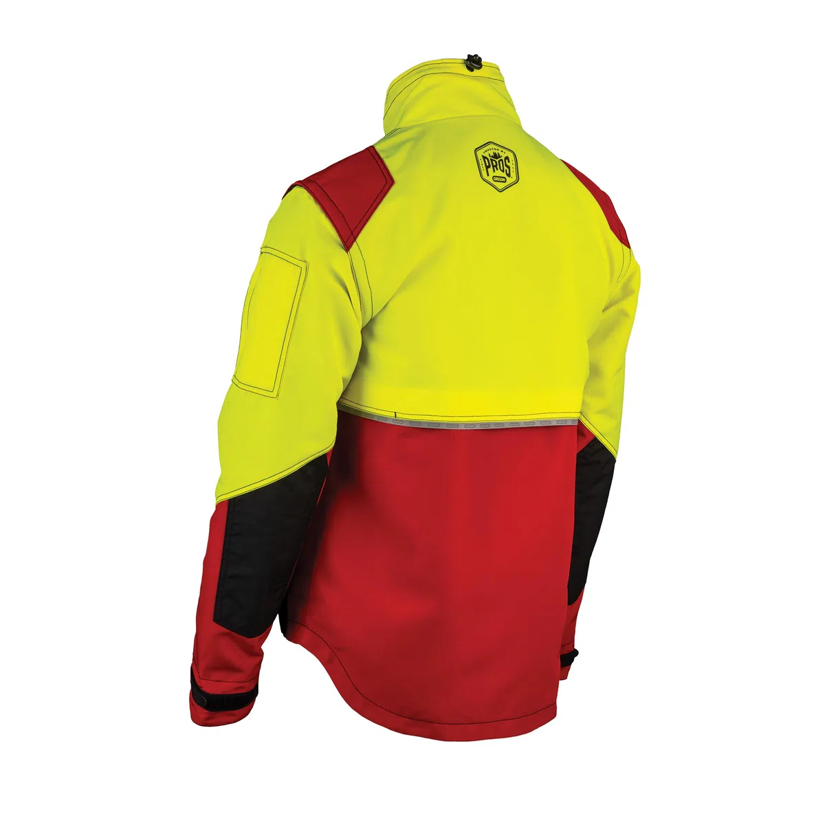 Oregon - Chaqueta Protect Pro Alta Visibilidad, Chaqueta EPI Profesional Resistente al Agua, Reflectante, con Tejido Elástico y Ventilación para Trabajos Forestales, Talla S
