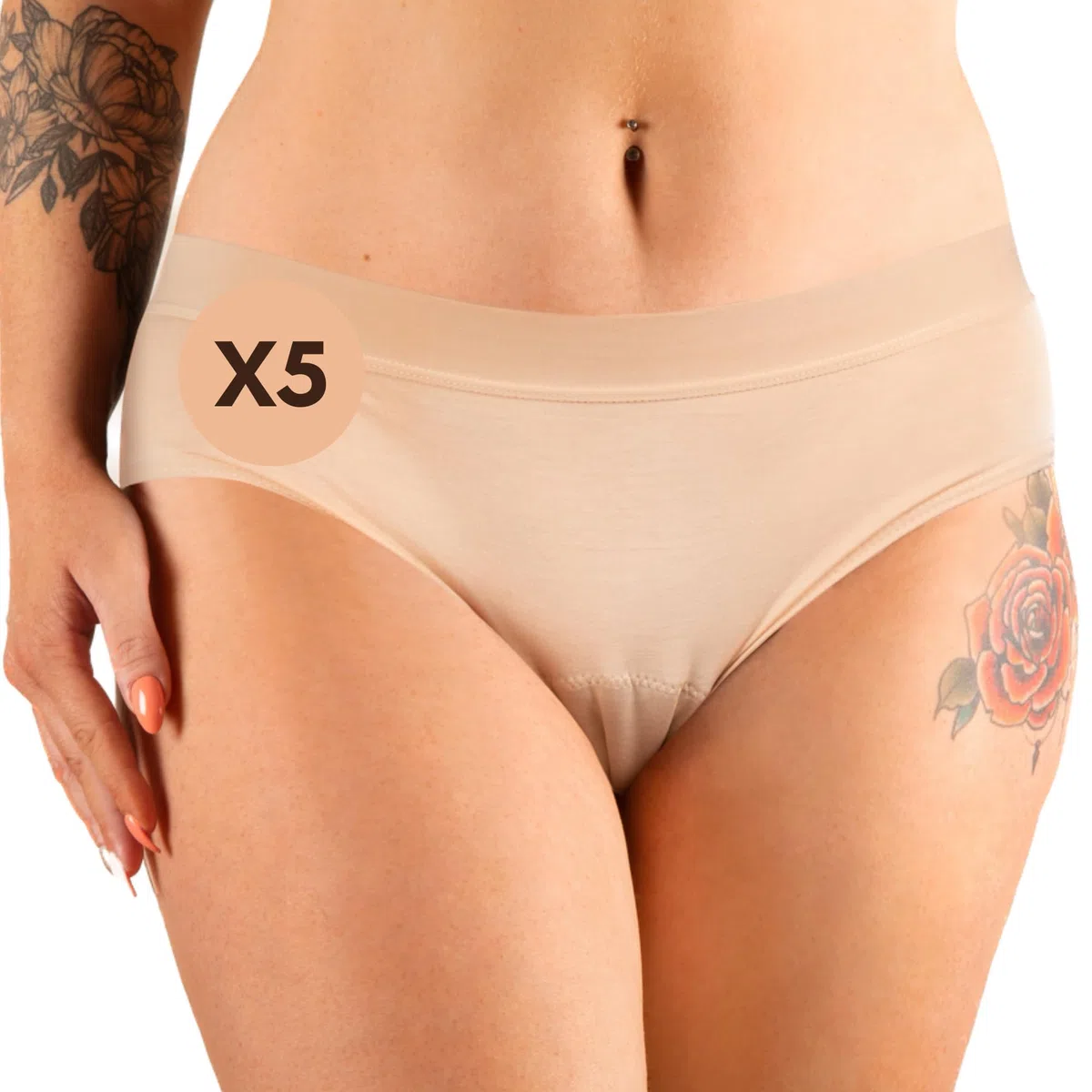 Braguita Menstrual Mujer Léa Edición Limitada - Serenidad, Comodidad y Feminidad - Tallas S a 6XL