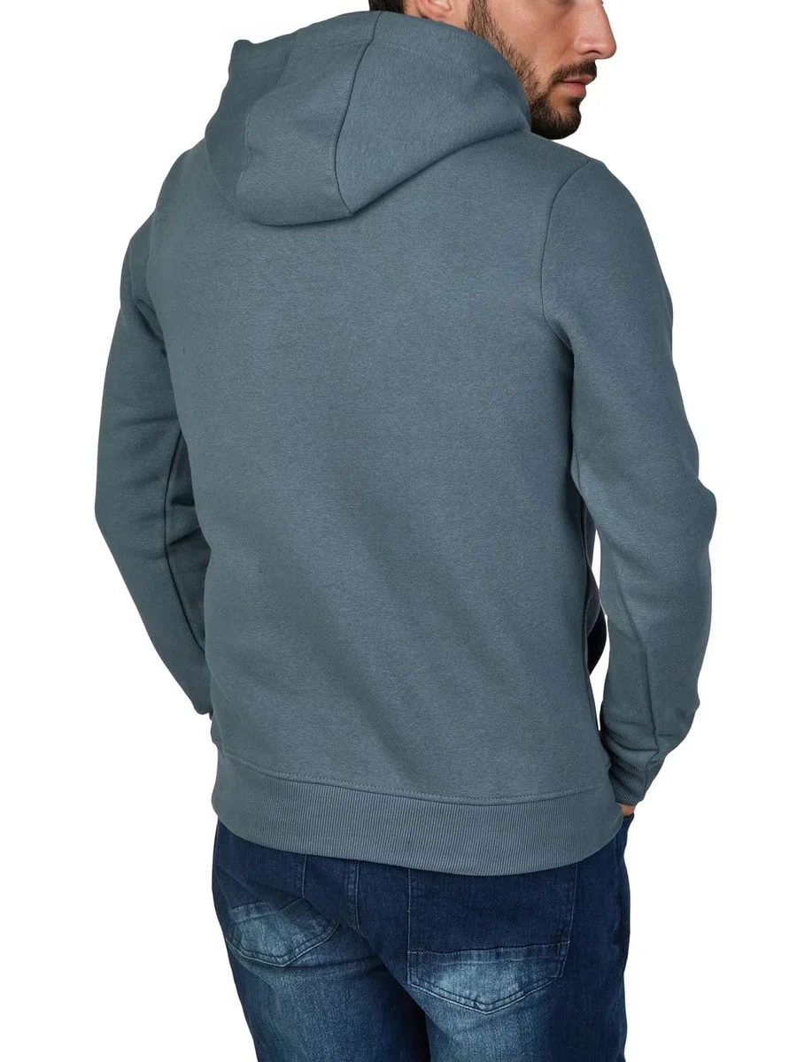riverso Sudadera con capucha para hombre de corte regular RIVSandro, sudadera con capucha para hombre, color marrón, rojo, azul, beige, negro, verde, S, M, L, XL, XXL, 3XL, 4XL, 5XL