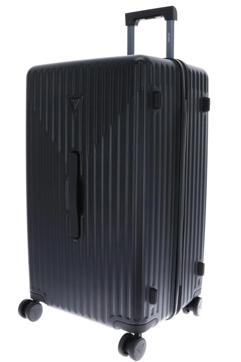 GUESS Trolley Olbia Shell Trunk Black Negro 73cm