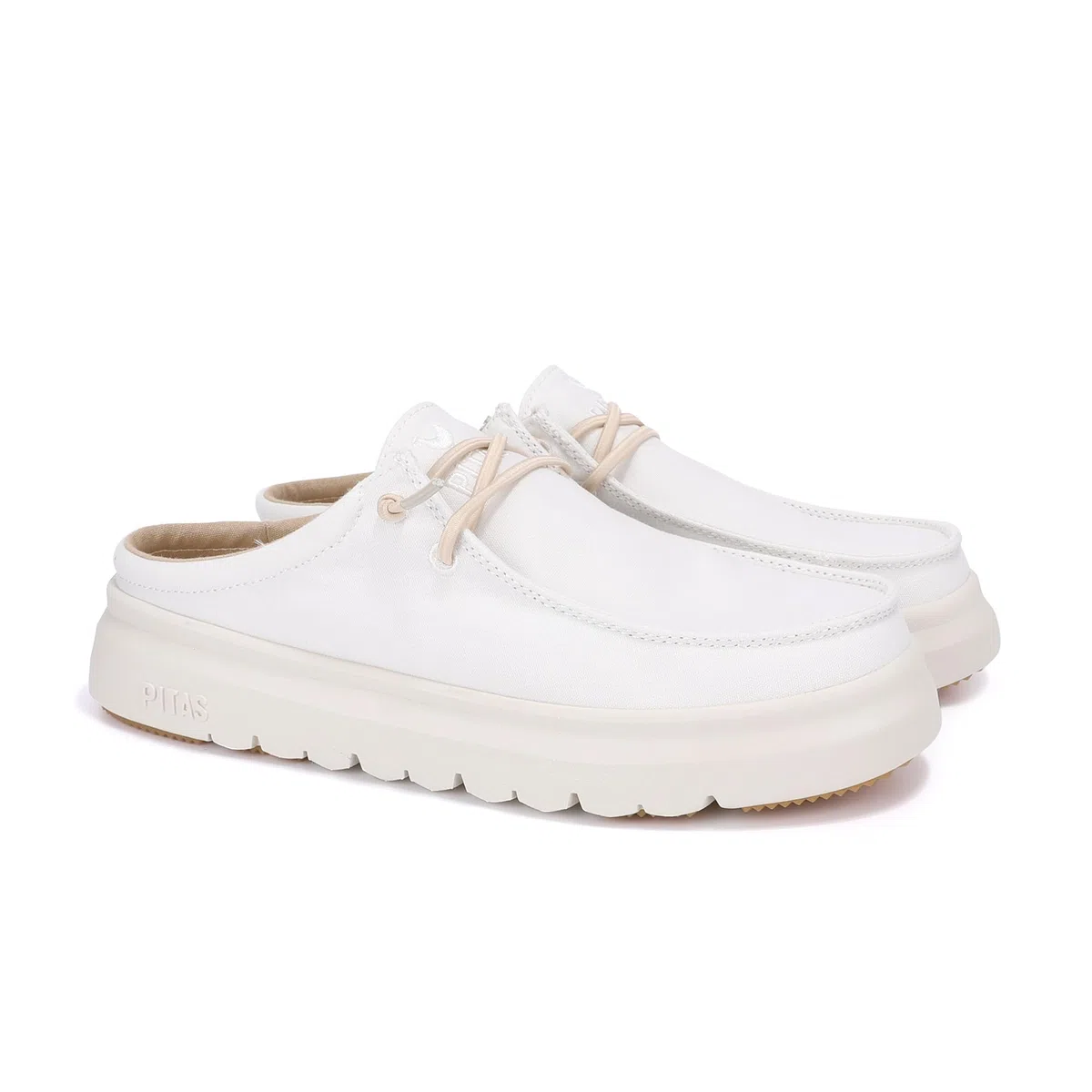 PITAS | Monaco | Zuecos de Mujer | Mocasines | Náuticos Casual | Zapatillas de Tela | Zapatos sin Cordones | Deportivas Casuales | Calzado de Walkinpitas