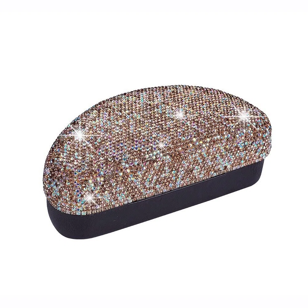 Cristales de Viaje portátiles Decoración Gafas de Sol Estuche rígido Ojos Gafas Caja organizadora de Almacenamiento (Color : 2)