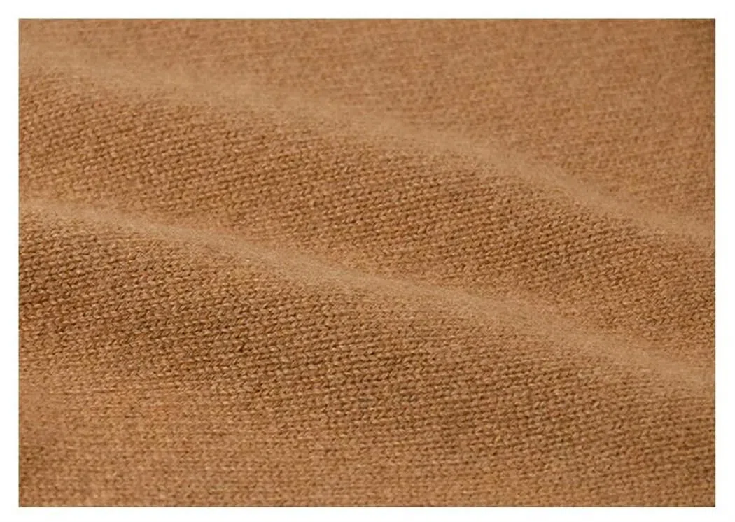 Gorro de Lana Lisa para Mujer, cálido, de Punto, Suave y Acanalado, para Invierno (Talla única 5)