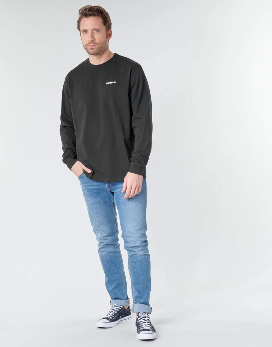 Patagonia M's L/S P-6 Logo Responsibili-tee Camiseta Hombre (Pack de 1)