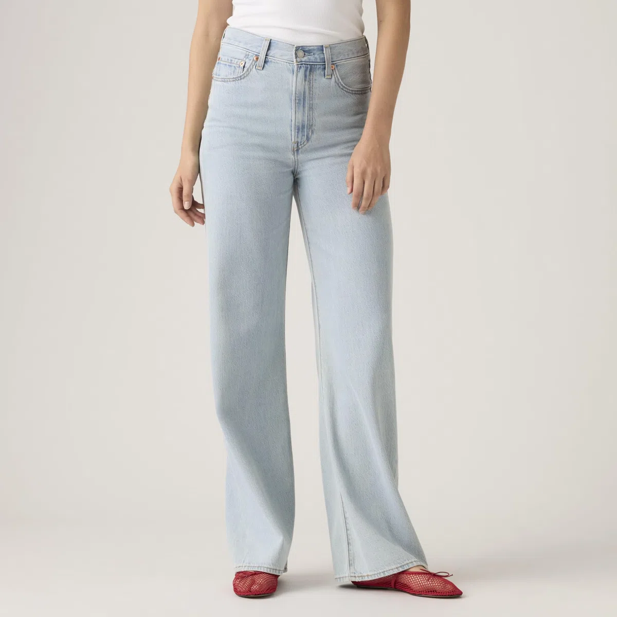Levi'S Ribcage Wide Leg H223 - Jeans Mujer
