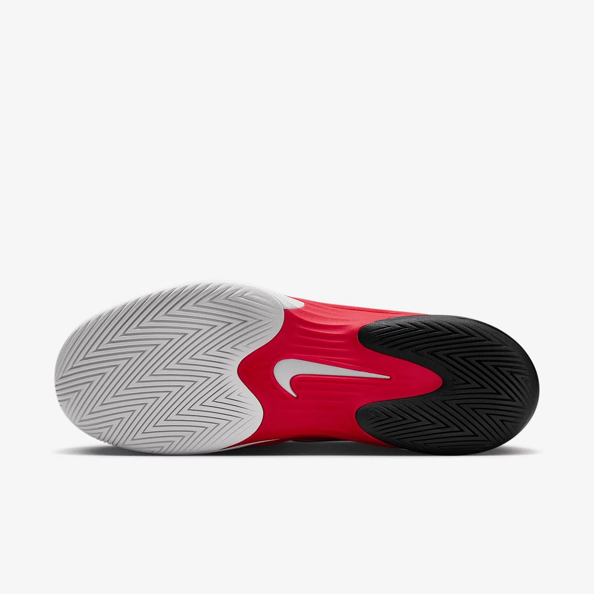 Nike Vapor 12 - Tenis de pista dura para hombre (FV5552-600, rojo universitario/negro/rojo gimnasio/blanco), University Red/Black/Gym Red/White, 47.5 EU