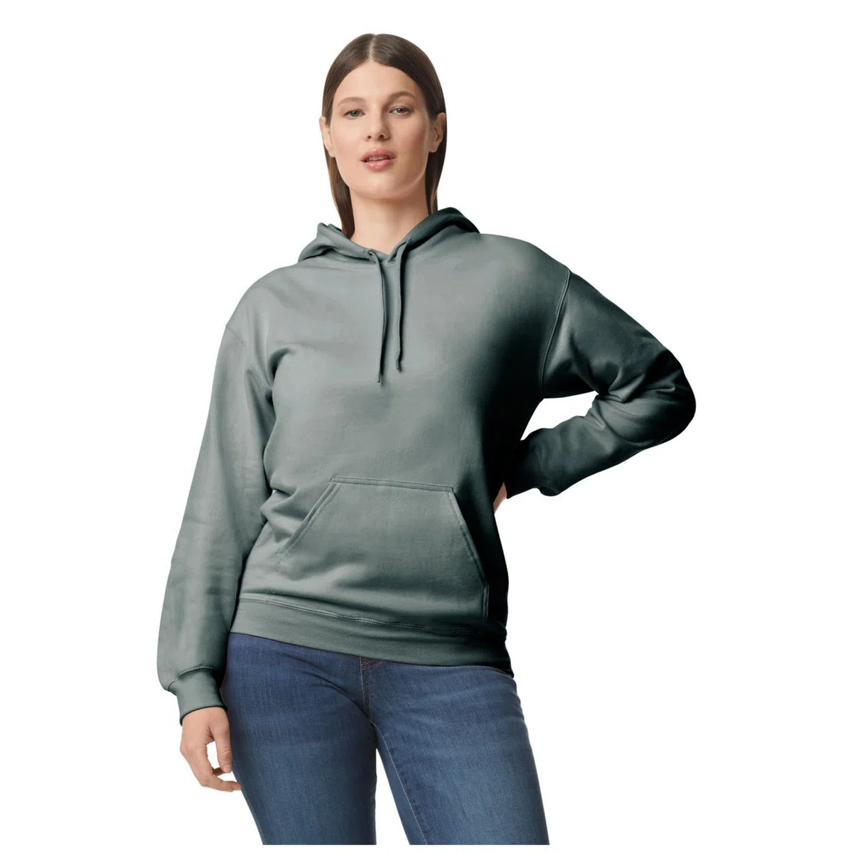 Gildan Sudadera con capucha unisex para adultos Softstyle Fleece Midweight