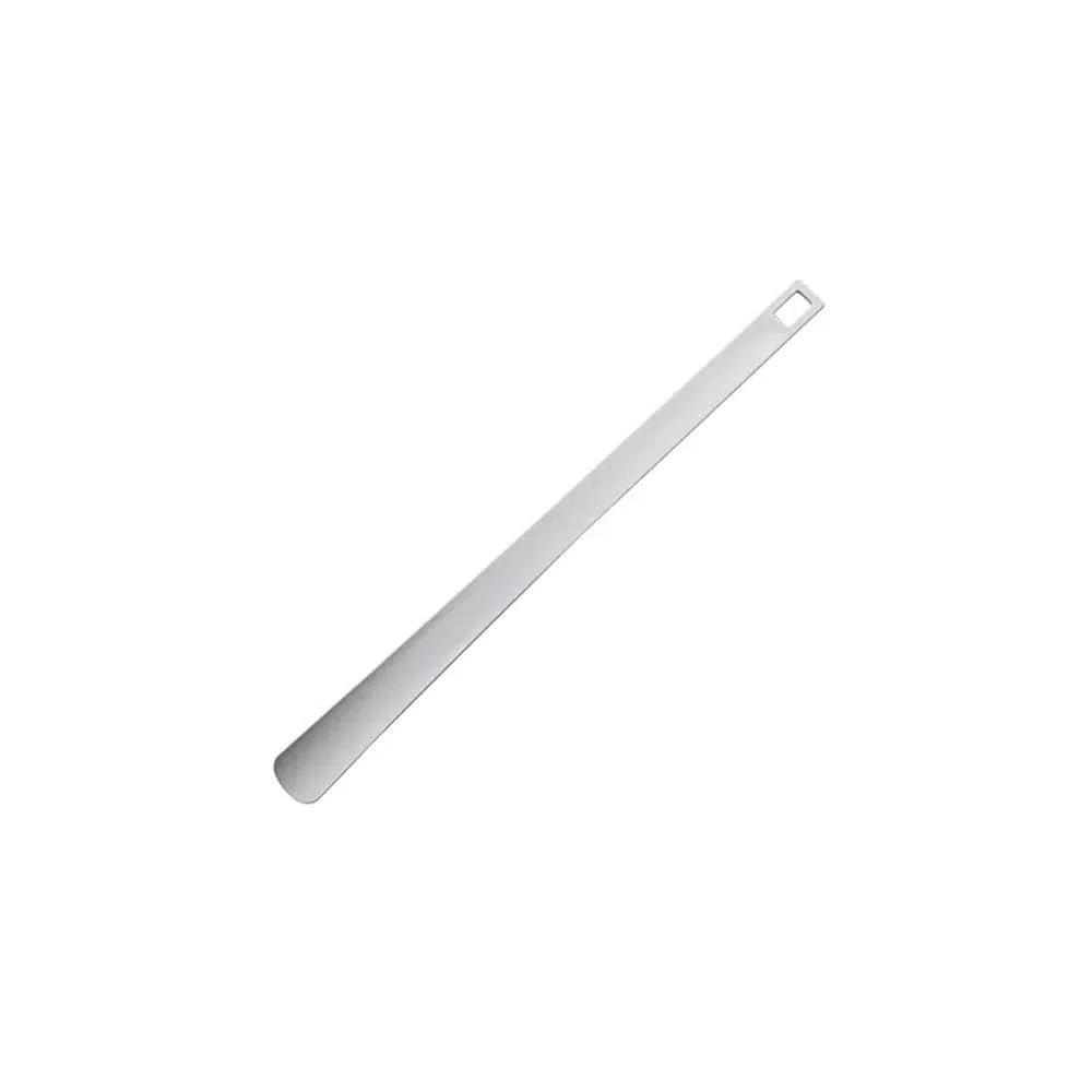 Calzador Calzador de Acero Inoxidable de Mango Largo para el hogar para Adultos niños Mayores (Plata 50x4 cm)
