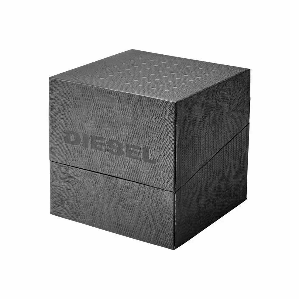 Diesel Mr. Daddy Reloj para Hombre, Movimiento multifunción de Cuarzo con Correa de Acero Inoxidable