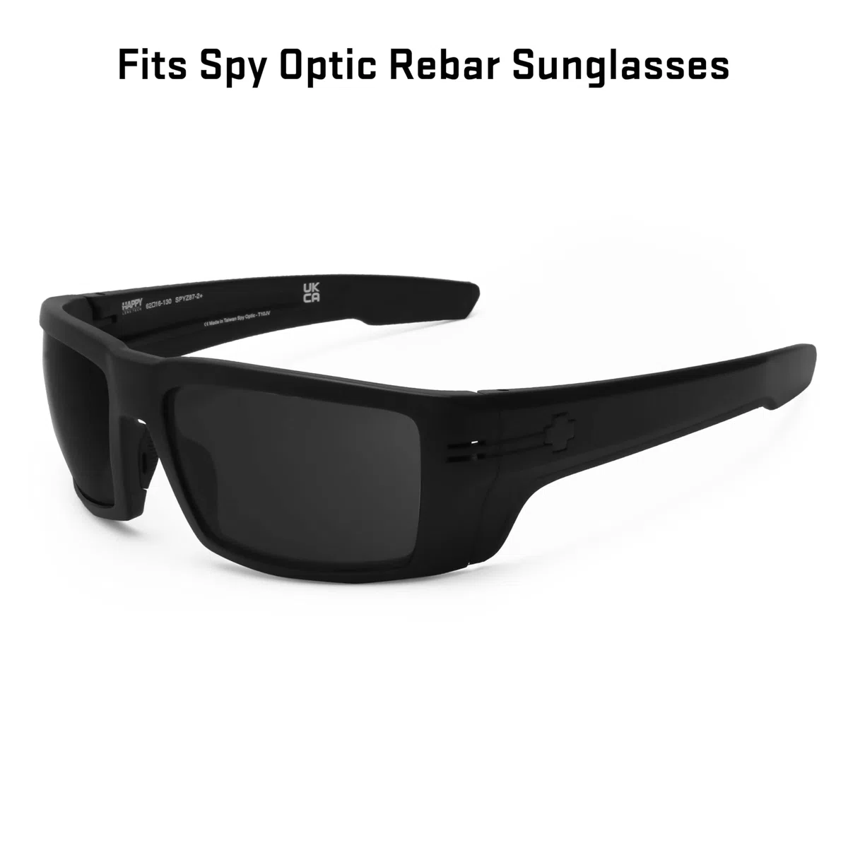 Revant Lentes de reemplazo compatibles con Spy Optic Rebar Dark Brown | Standard Polarized Dark Brown, Polarizado contra reflejos, 100 % protección UV, Resistente a impactos y arañazos