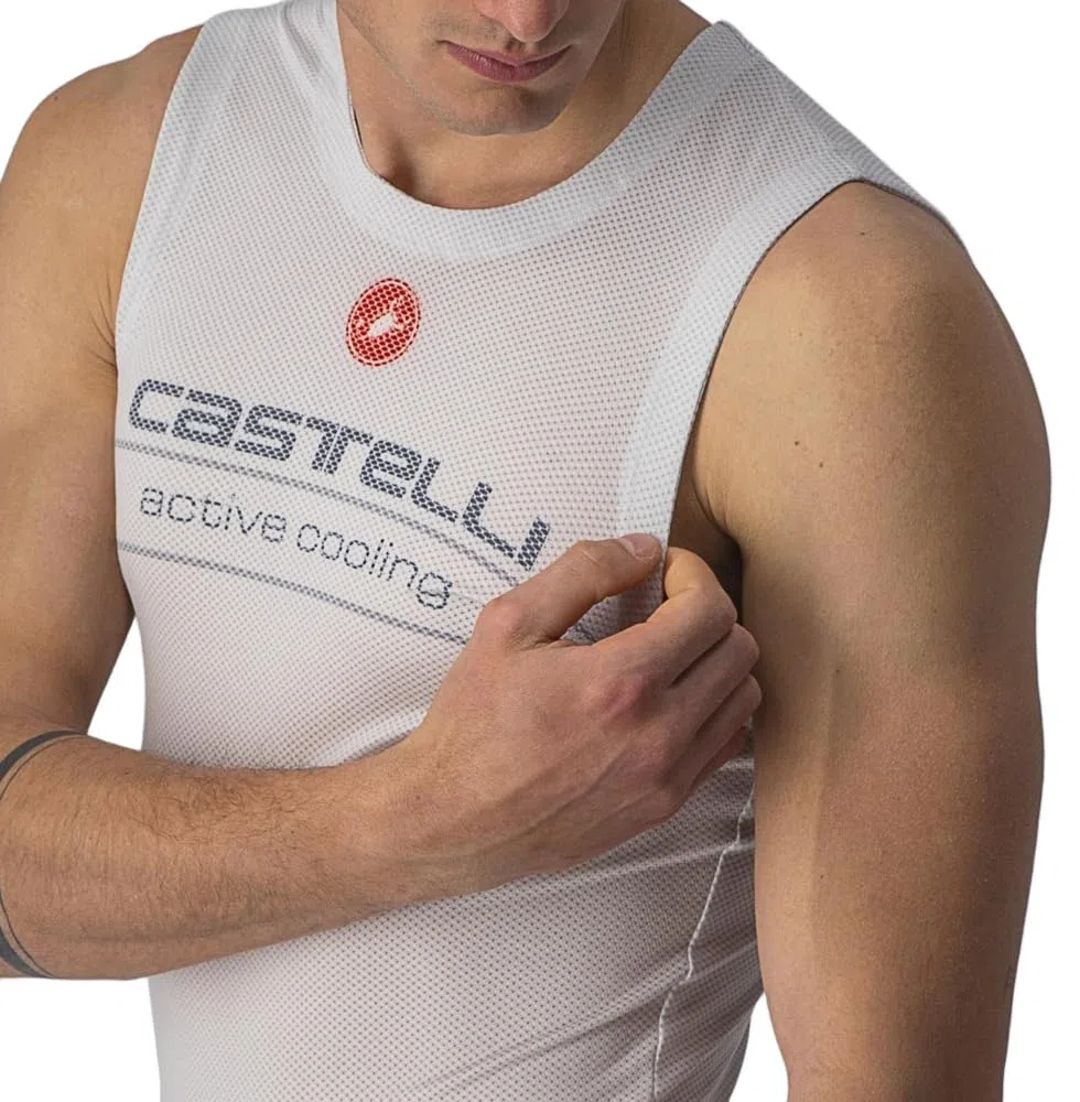 Castelli Active Cooling Sleeveless Camiseta Hombre (Pack de 1)