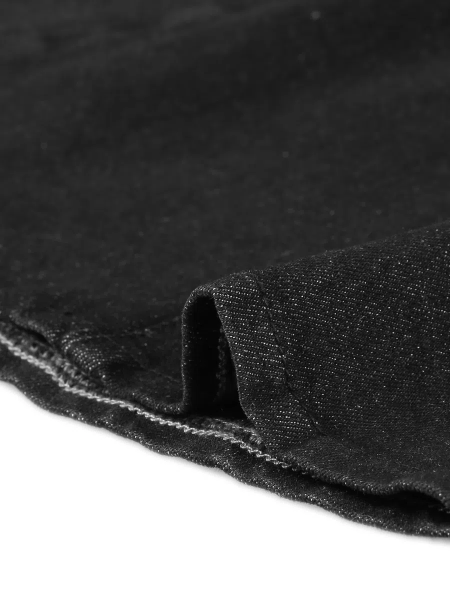 Allegra K Falda De Mezclilla Midi Casual Plisada Acampanada De Cintura Alta para Mujer