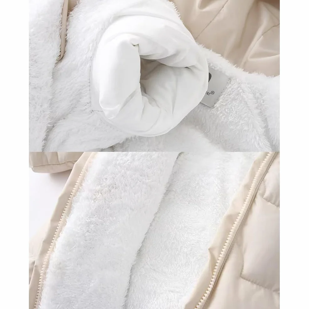 Bebé Niñas Trajes de Nieve Niños con Guantes y Calcetines Mono Impermeable Mameluco de Invierno Chaquetas de Esquí Ropa de Abrigo Antivento