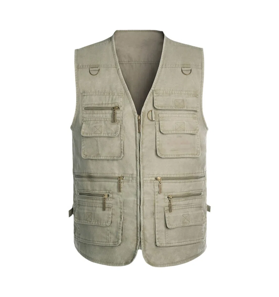 Chaleco de mezclilla de talla grande, chaqueta de hombre sin mangas, chaleco casual de algodón, abrigo de bolsillos de vaquero ajustado