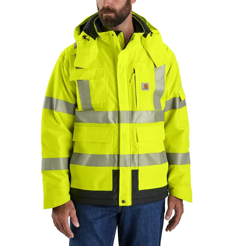 Carhartt High-visibility Waterproof Loose Fit Heavyweight Insulated Class 3 Jacket Chaqueta Hombre
