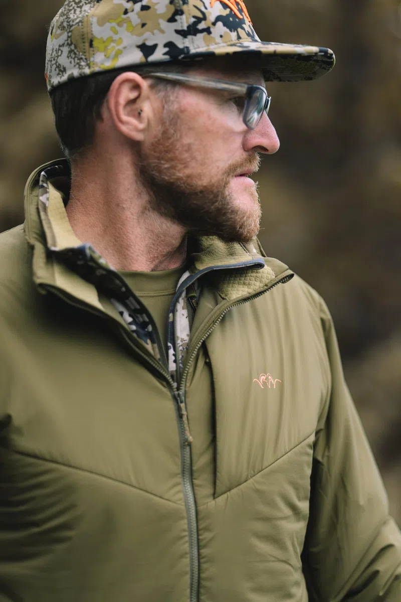 Blaser Mens Alpha Stretch Jacket HunTec Camouflage