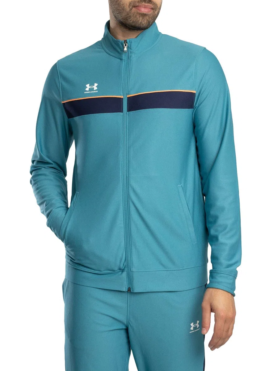 Under Armour Hombre Chándal Challenger, Green/Blue