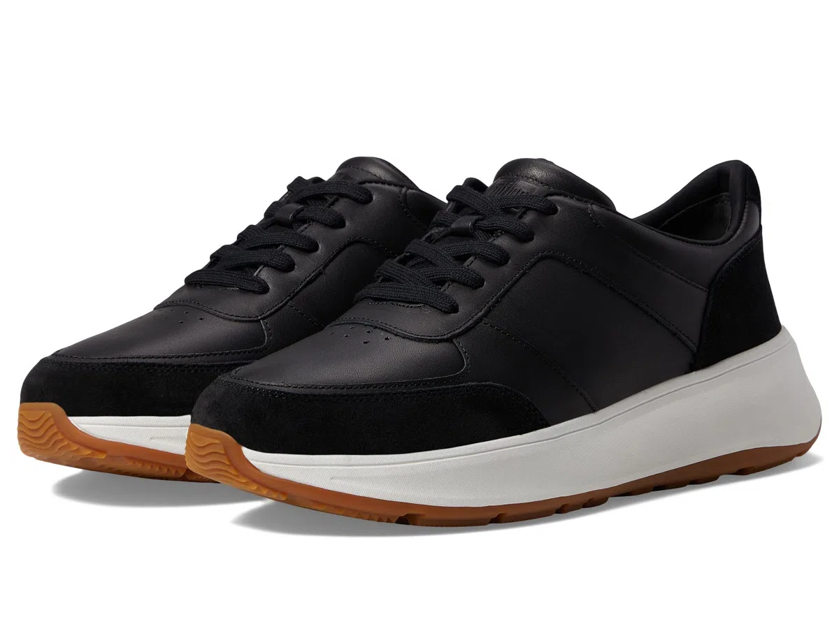 Fitflop F-Mode Leather/Suede Flatform Sneakers ZapatillasMujer