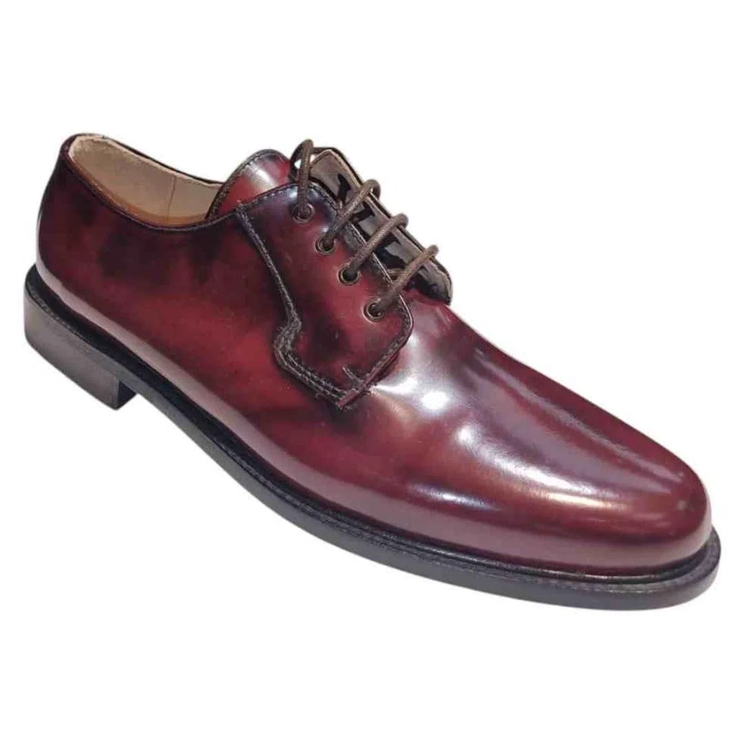 Zapatos de Vestir Piel Hombre, Elegantes Traje y Eventos, Zapatos Clásicos con Cordones