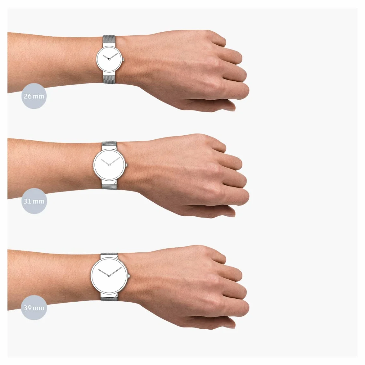 BERING 15630 Reloj de Cuarzo para Mujer con Caja de Titanio de 30 mm y Esfera, Brazalete de Titanio con Detalles de Titanio y Resistencia al Agua de 10 ATM