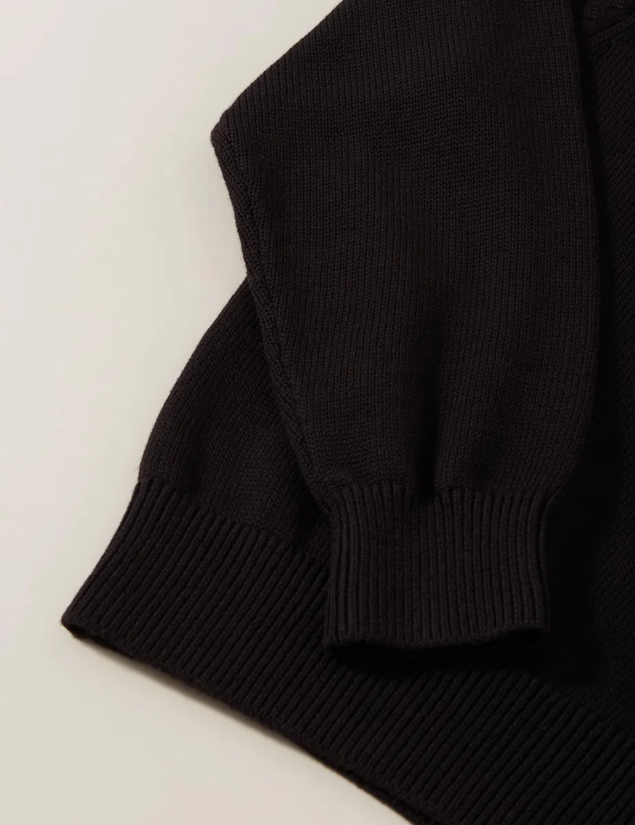 Calvin Klein CK Logo Intarsia Sweater Lvckfjf04b Suéter pulóver Niños