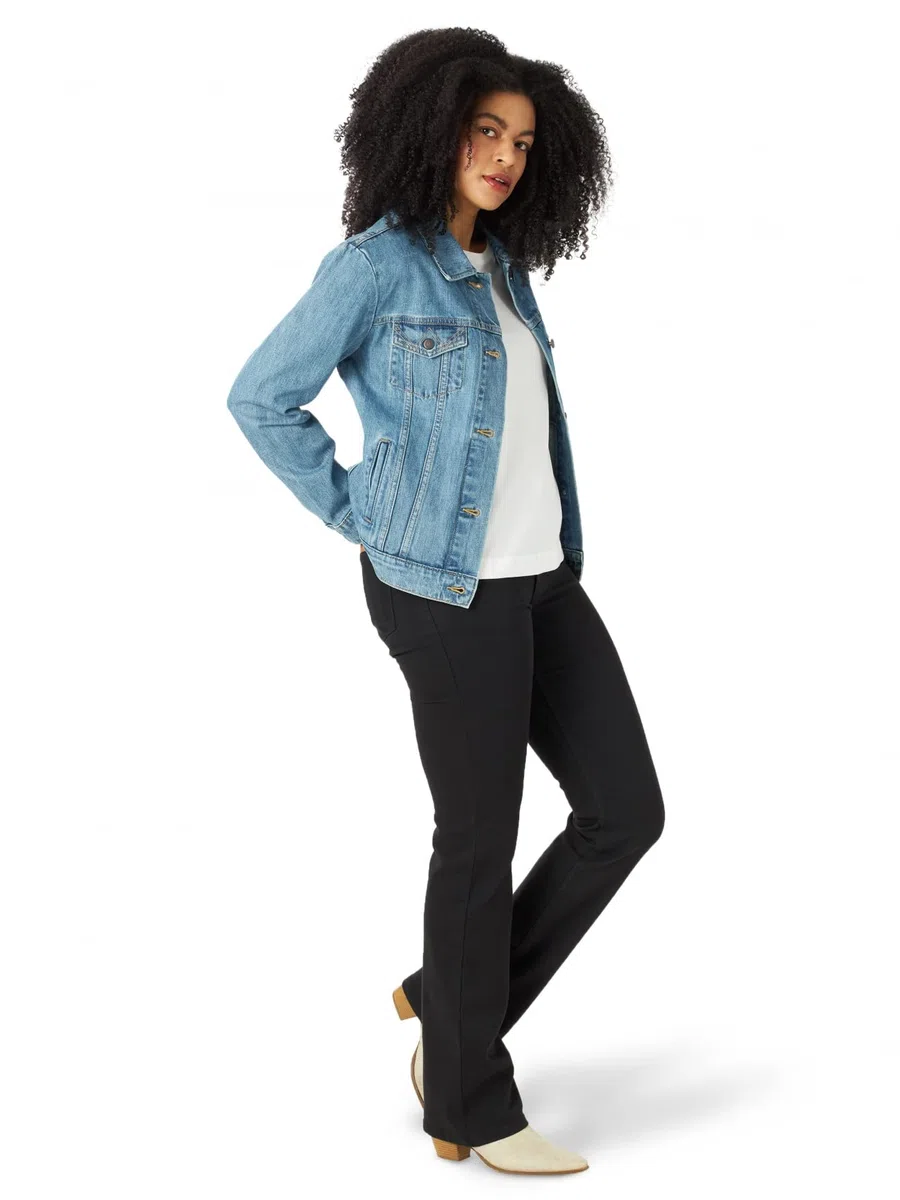 Wrangler Relaxed Fit Memory Maker Jean Jacket Chaqueta de jean Mujer (Pack de 1)