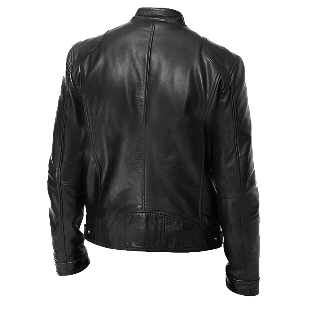 Chaqueta Entretiempo Hombre Chaqueta De Cuero Hombre Cuero Cazadora Aviador Gabardina Piel De Entretiempo Jacket Vaquera Borrego Vestir Moto Protecciones Cazadora Vaquera Piel Motera Vuelta Chaquetas