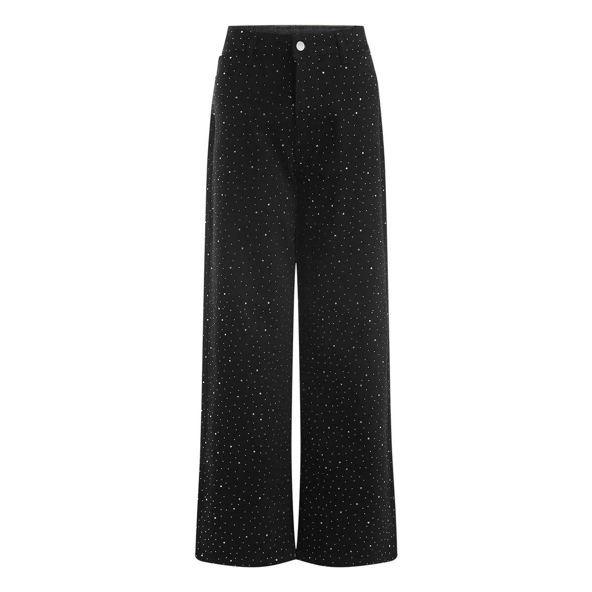 Genérico Baggy Mujer Pantalones Vaqueros Holgados para Mujer Vaqueros Elásticos Pantalones Ajustados para Cintura Alta Aspecto Desgastado Efecto De Lavado