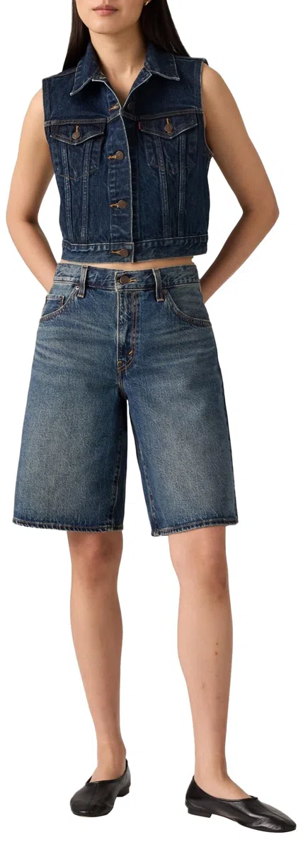 Levi'S Baggy Dad Jorts Pantalones Cortos Mujer