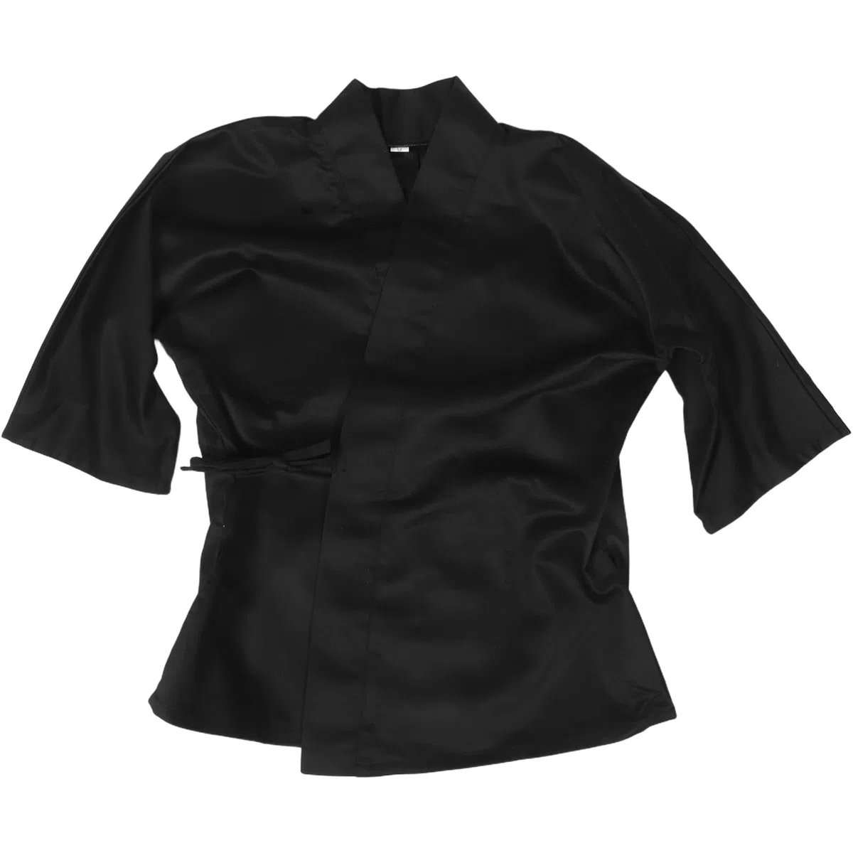Healvian Ropa de Trabajo de Chef Japonesa Chaqueta Estilo Kimono Tradicional para Restaurantes de Sushi de Tela Japonesa