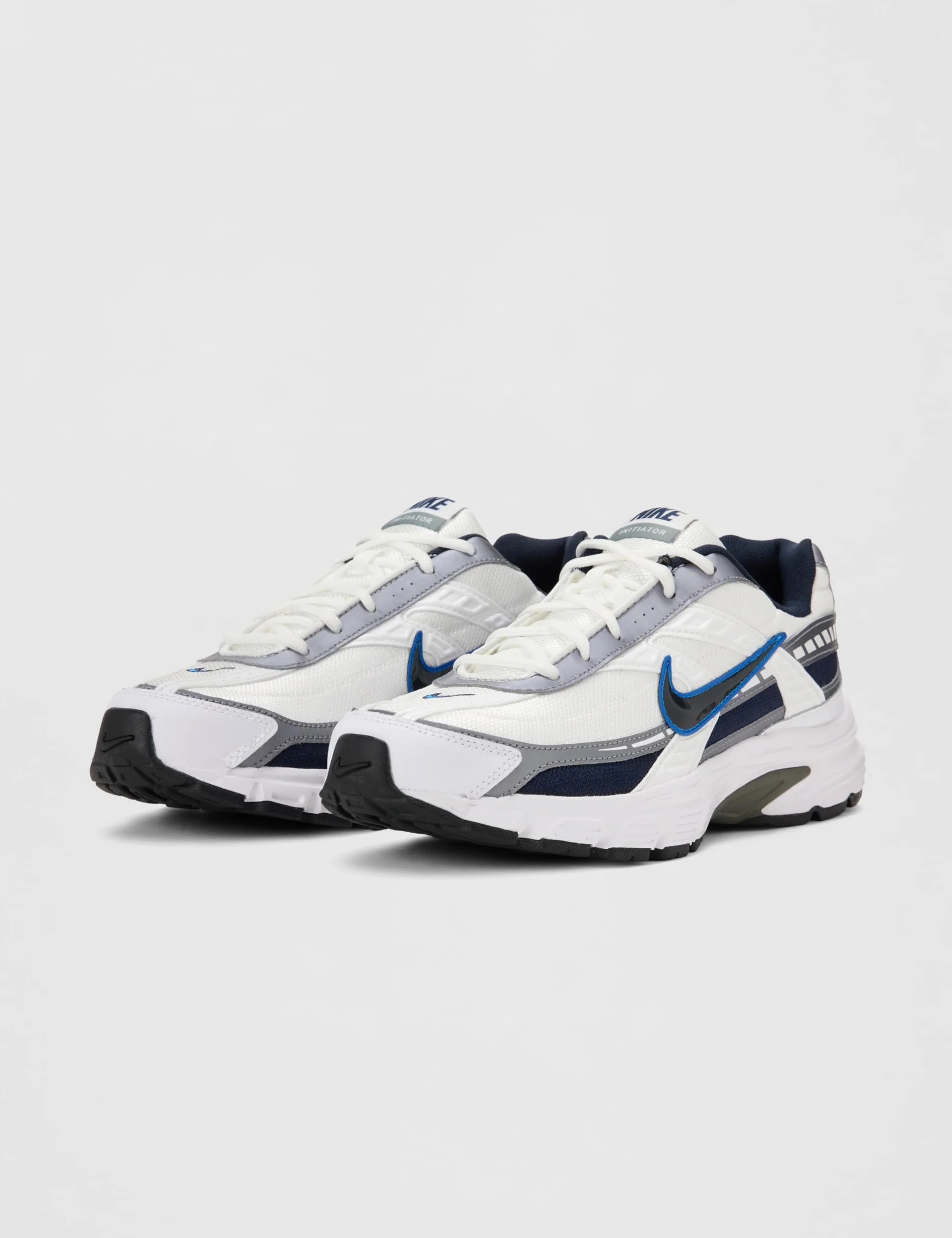 Nike Nike Initiator Zapatillas de Trail Running, Hombre, Multicolor (White/Obsidian/Mtlc Cool Grey 101), 46 EU (11 UK)