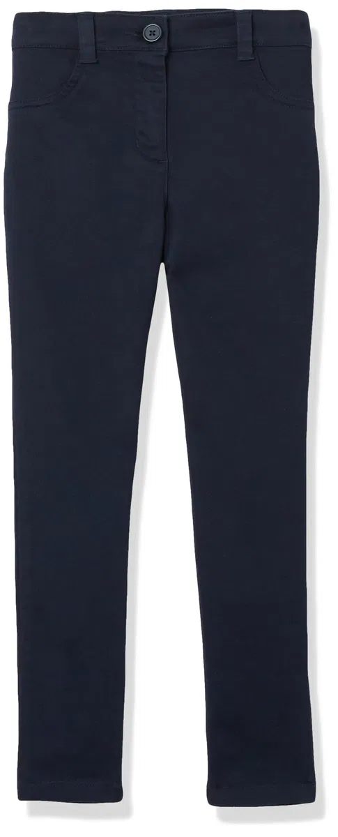 Nautica School Uniform Stretch Twill Skinny Leg Pant Pantalones para Niñas