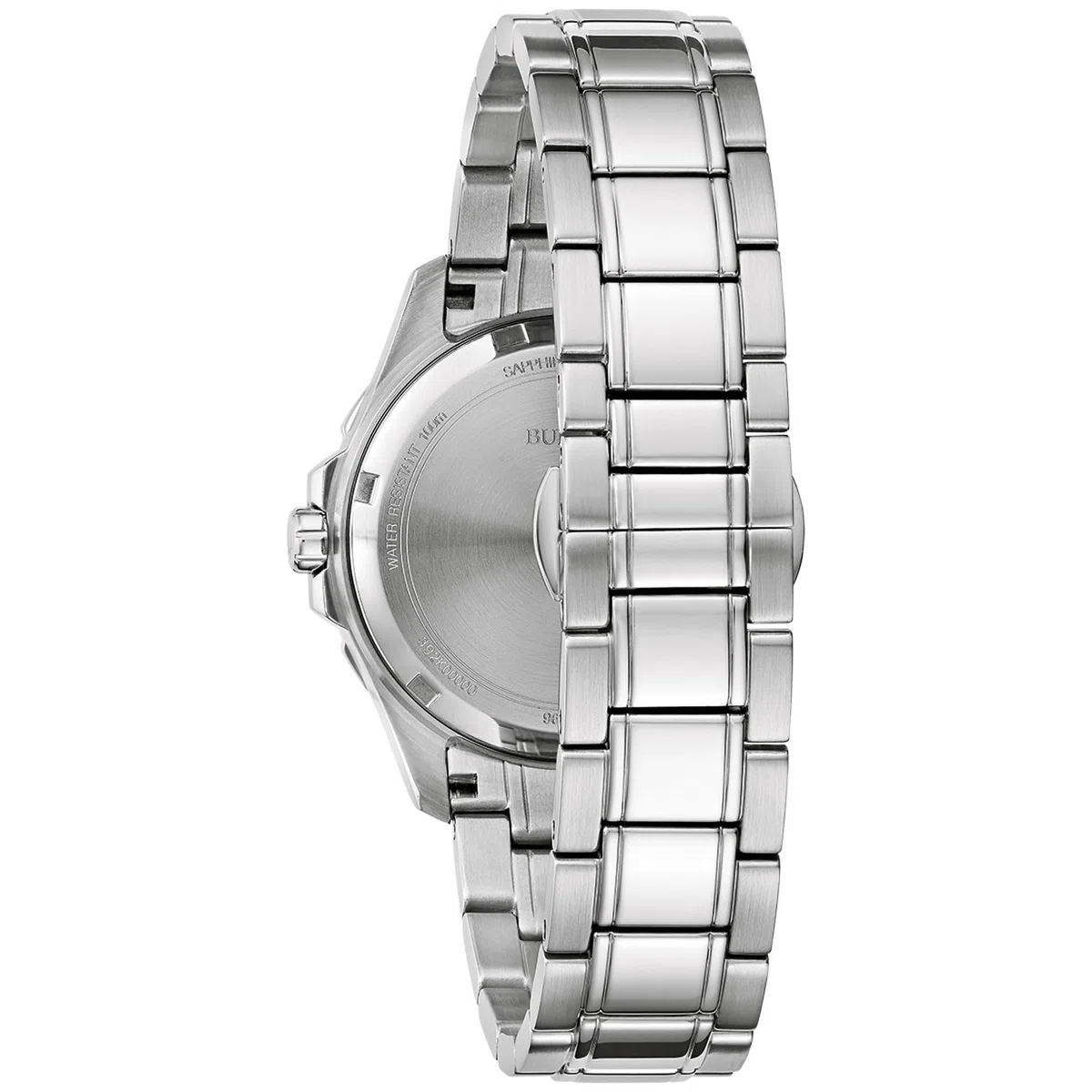 Bulova Reloj analógico de Cuarzo para Mujer con Correa de Acero Inoxidable 96P248, Plata, Pulsera