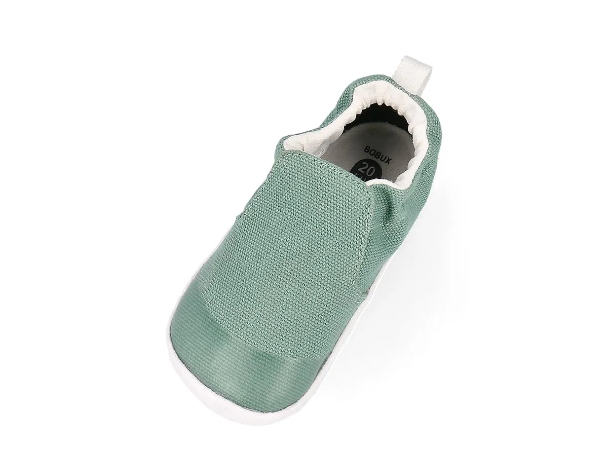 Bobux Xplorer Scamp Organic - Zapatillas para niños con apertura elástica