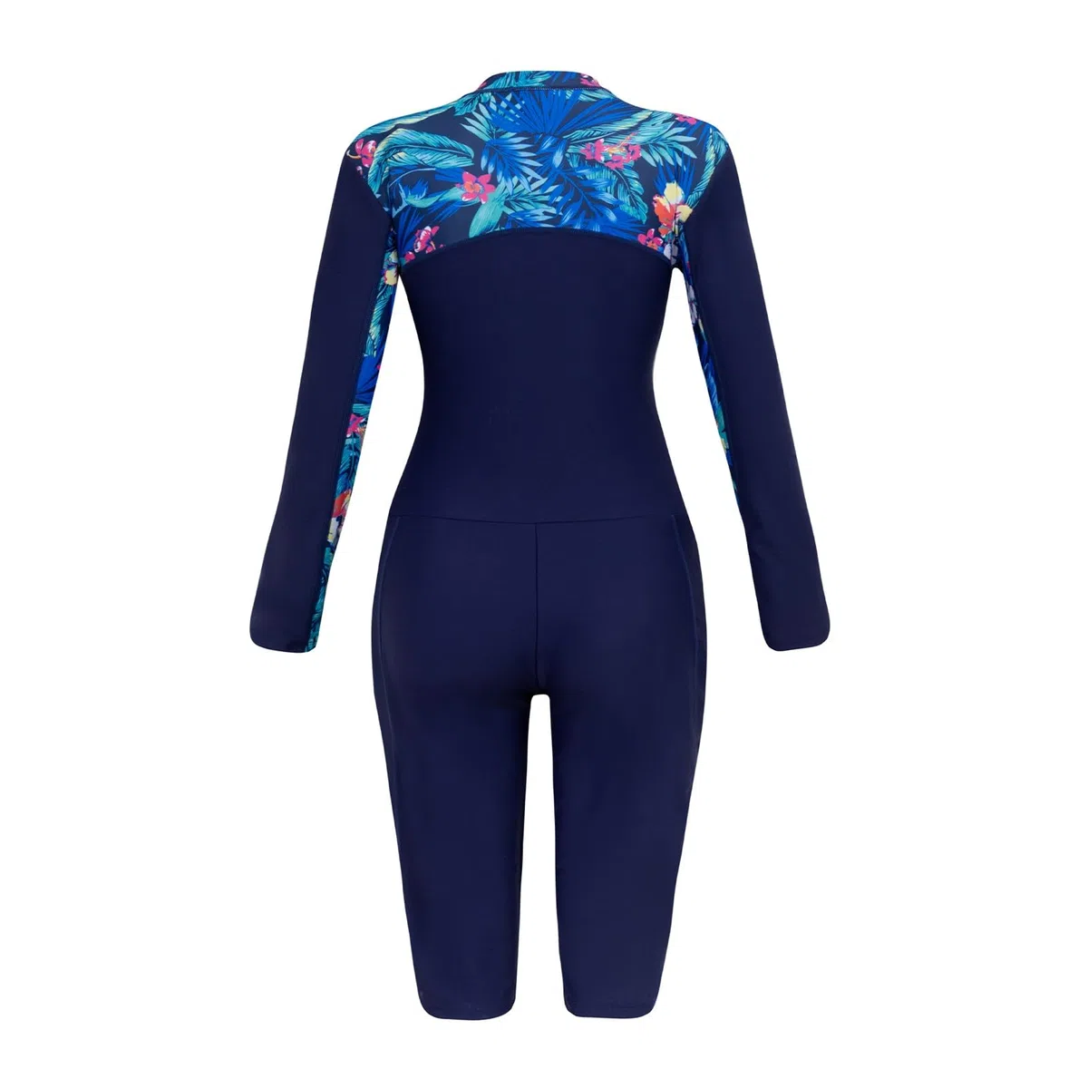 Genérico Bañador Entero Mujer, Bañador Natacion Mujer, Traje De Baño De Protección Solar para Mujer Primavera Y Verano con Cremallera Integrada Traje De Baño De Surf con Protección Solar