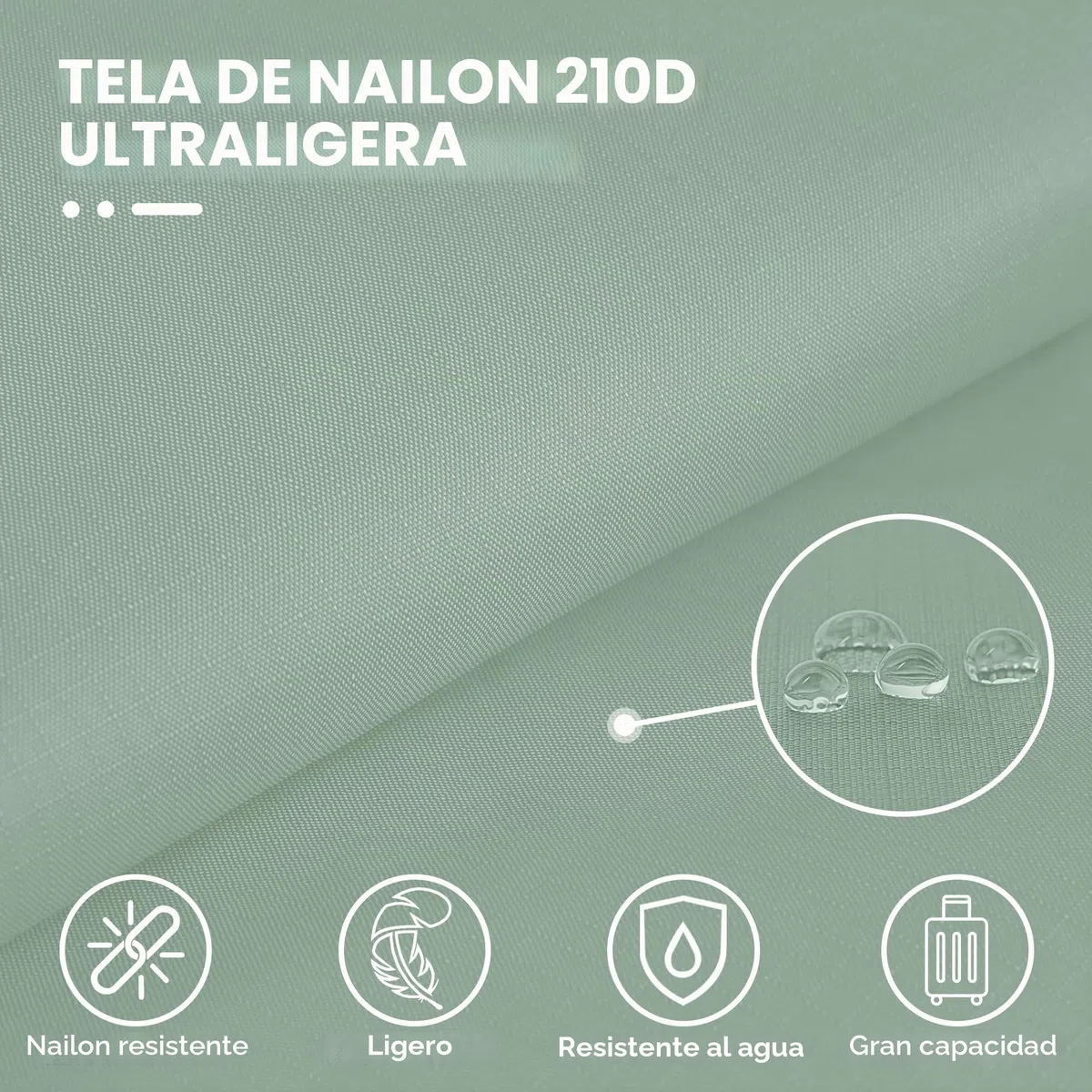 Cipway Bolsas Compresion Viaje, Diseño de Malla Impermeable Ligero y Duradero Bolsas de Viaje Organizador para la Mochila Maletas de Almacenamiento en el Hogar(Verde salvia, 8 Unidades)