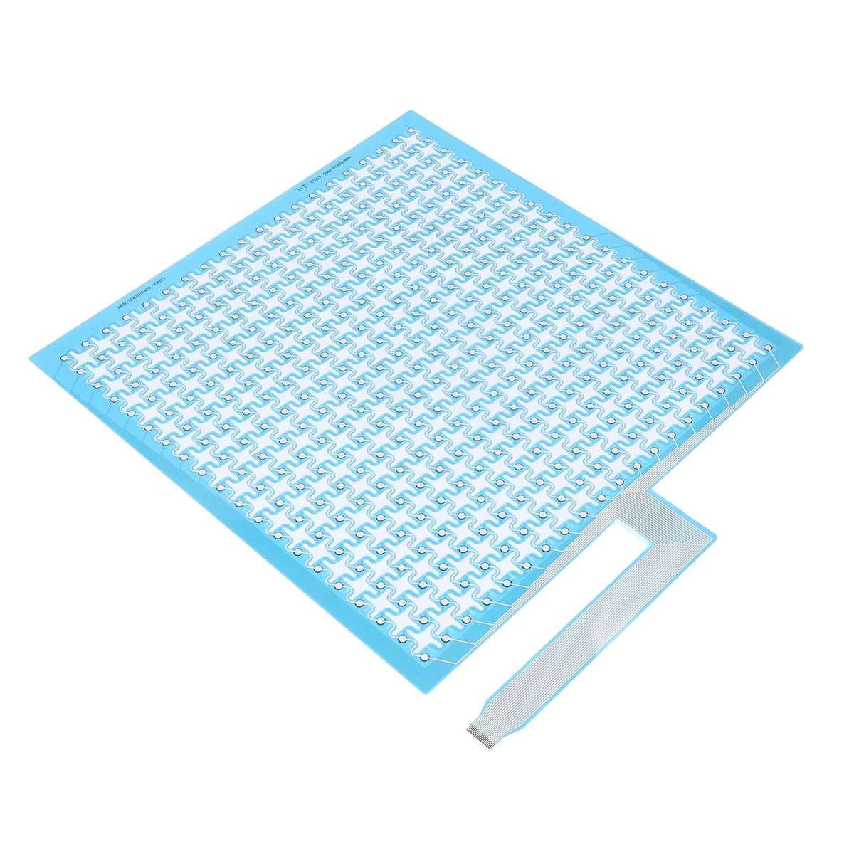 Hyuduo Sensor de Presión de Película Flexible Sensor Flexible Delgado de Película de Poliéster 420 X 480 Mm 0,2 Mm 3 Kg Distribuidos 400 Puntos de Detección para Mapeo de Presión de Asiento de Colchón