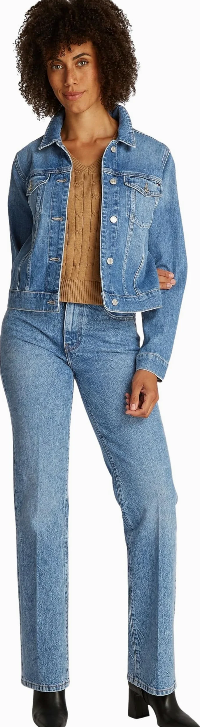 Tommy Hilfiger Cazadora vaquera Mujer Uma Slim Fit