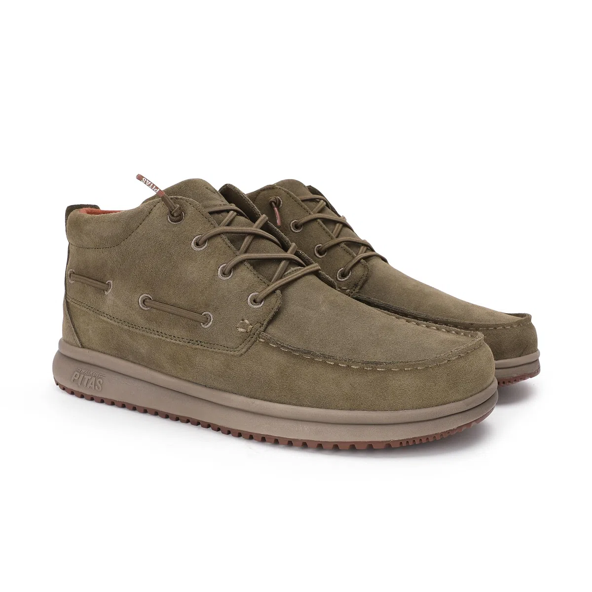 PITAS | TIMOR SUEDE | Botas Hombre Casual | Botín Serraje | Bota Urbana de Caña Baja | Mocasines | Náuticos de Invierno | Zapatillas Casual | Zapatos sin Cordones | Calzado Walkinpitas