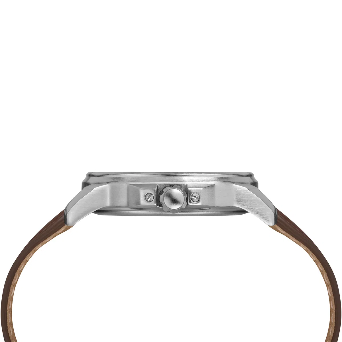 Timex Reloj de Cuarzo para Hombre T40091, Marrón/Azul, 40 mm, Expedición