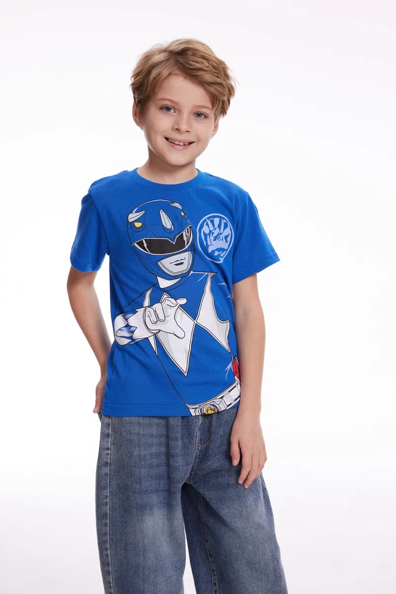 Power Rangers Hhyc801 Camiseta Niños (Pack de 4)