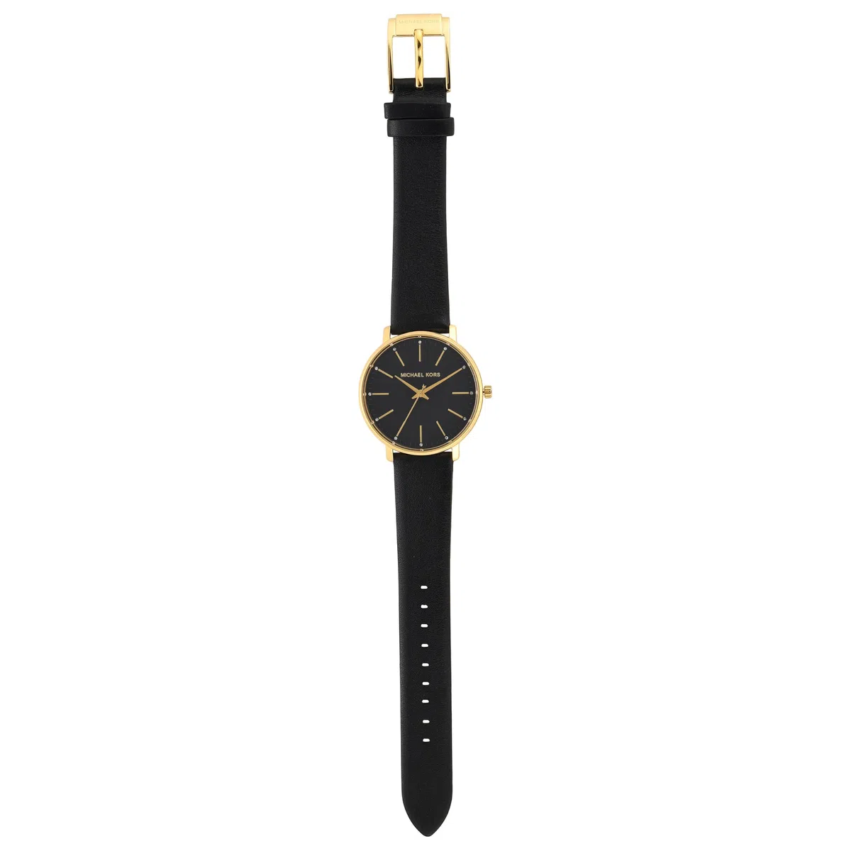 Michael Kors Pyper Reloj para Mujer, Movimiento de Cuarzo de Tres Agujas con Correa de Piel