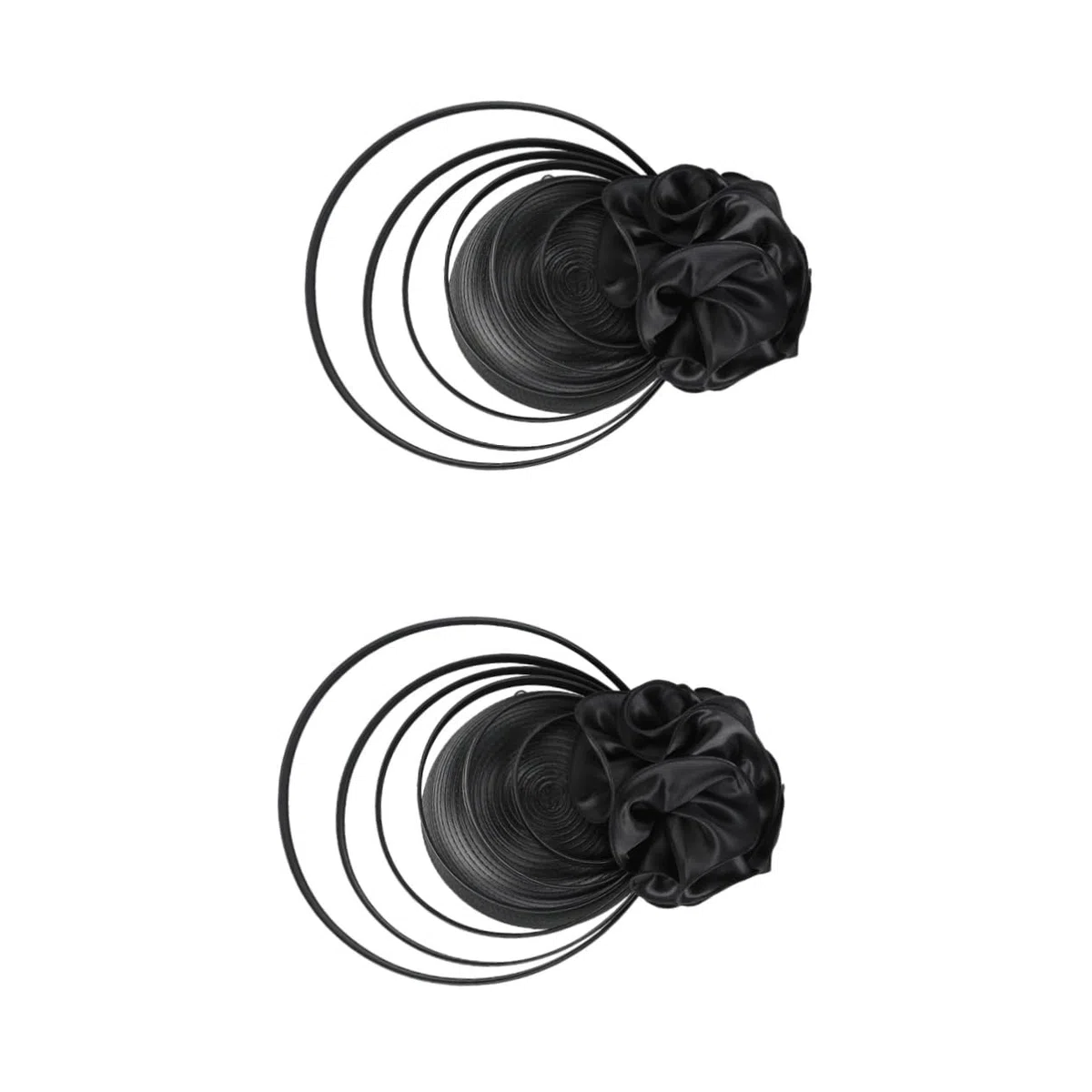 2piezas Sombrero Fascinator De Mujer Para Bodas y Fiestas Accesorio De Cabeza Elegante Para Ceremonias y Eventos Diseño Ligero y Cómodo Para Fiesta De Té y Banquetes