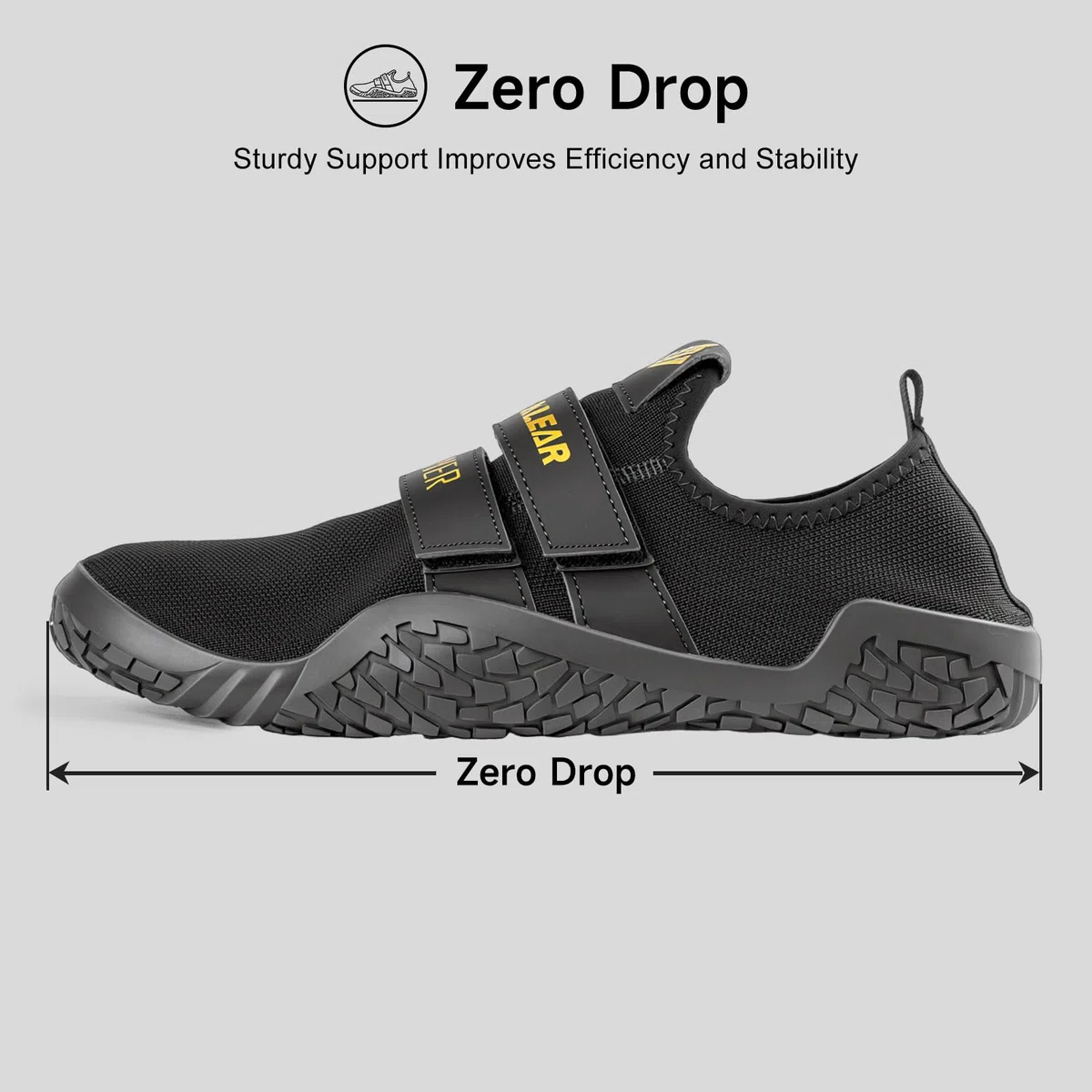 MANUEKLEAR - Zapatos de Levantamiento de Pesas para Hombres y Mujeres, Zapatos para Levantamiento de Pesas, Sentadillas, Fitness, Crosstrainer, Descalzo, Gimnasio, Entrenamiento