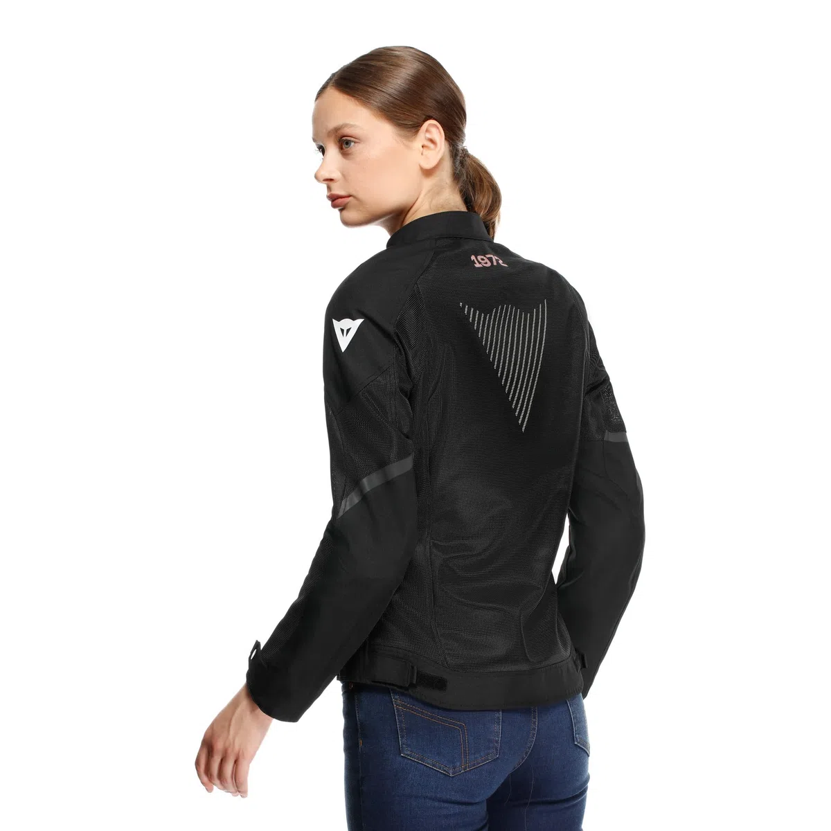 Dainese Herosphere Air Tex Jacket Wmn Chaqueta De Moto De Tejido, Ventilada Y De Verano Mujer (Pack de 1)