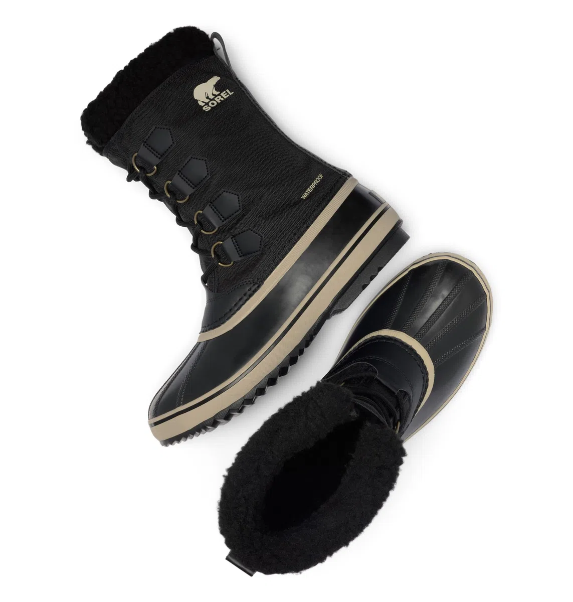 Sorel 1964 Pac Nylon WP Botas para Nieve impermeablesHombre