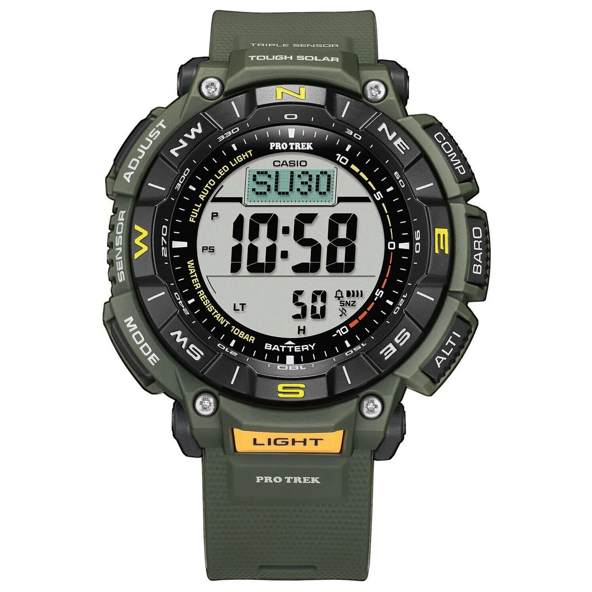 Casio PRG-340-3ER Reloj de Pulsera para hombres Con alarma